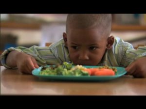 child won't eat vegetables